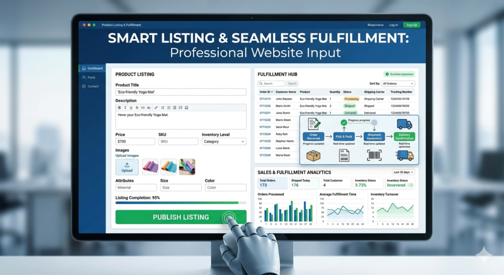 Smart Product Listing & Seamless Fulfillment